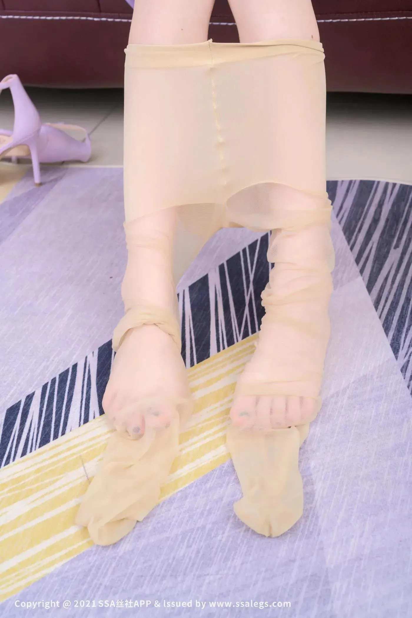[SSA丝社]超清写真 NO.735 模特木子的肉丝袜玉足（下）[23] [47P]插图8